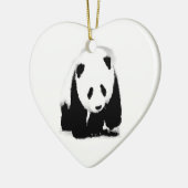 Pop Art Baby Panda Keramisch Ornament (Links)