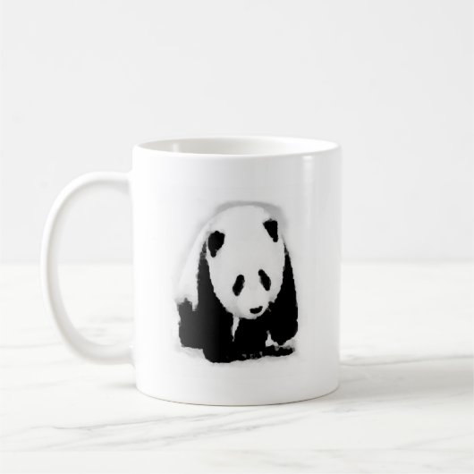 Pop Art Baby Panda Koffiemok (Links)