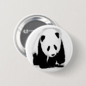Pop Art Baby Panda Ronde Button 5,7 Cm (Voorkant /achterkant)