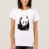 Pop Art Baby Panda T-shirt (Voorkant)