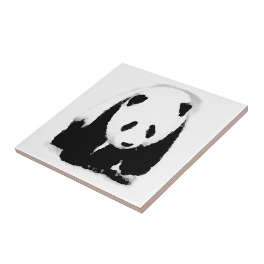 Pop Art Baby Panda Tegeltje (Zijkant)