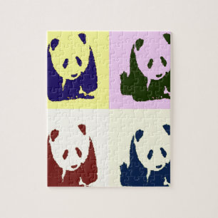 Pop Art Baby Pandas Legpuzzel