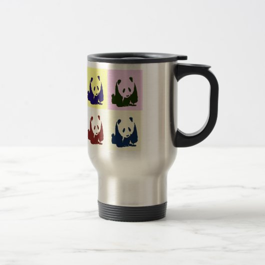 Pop Art Baby Pandas Reisbeker (Rechts)