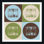 Pop Art Backgammon Poster<br><div class="desc">Pop Art Backgammon. Geniet van dit leuke ontwerp met je hobby,  beroep of obsessie voor geweldige t-shirts,  stickers en nog veel meer. Ze maken ook geweldige cadeautjes!</div>