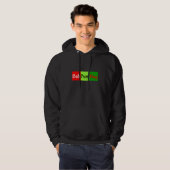 Pop Art BAH HUMBUG! Hoodie (Voorkant volledig)
