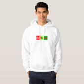 Pop Art BAH HUMBUG! Hoodie (Voorkant volledig)