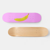 Pop Art Banana in geel Persoonlijk Skateboard (Horizontaal)