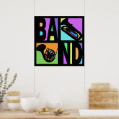 POP ART BAND POSTER (Keuken)