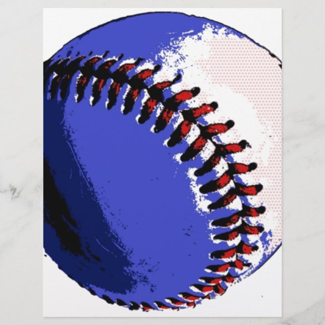 Pop Art Baseball (Voorkant)