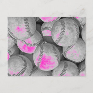 Pop Art Baseball Briefkaart