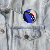 Pop Art Baseball Ronde Button 5,7 Cm (In situ)