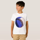 Pop Art Baseball T-shirt (Voorkant volledig)