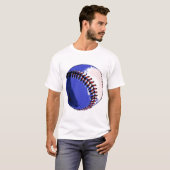 Pop Art Baseball T-shirt (Voorkant volledig)