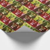 Pop Art Basketbal Cadeaupapier (Hoek)
