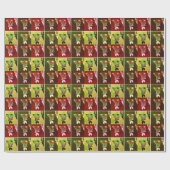 Pop Art Basketbal Cadeaupapier (Vlak)