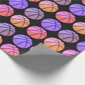 Pop Art Basketbal Cadeaupapier (Hoek)