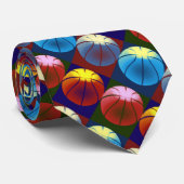 Pop Art Basketbal Custom Stropdas (Opgerold)