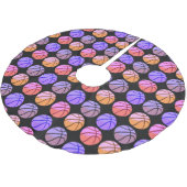 Pop Art Basketbal Kerstboom Rok (Gekanteld)
