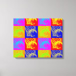 Pop Art Basketbal Uniek Trendy Ingewikkeld Canvas<br><div class="desc">Ik hou van dit spel. Populaire sport - Pop Art Style Basketball Ball Afbeelding.</div>