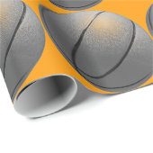 Pop Art Basketbal Wrapping Papier (Rol Hoek)