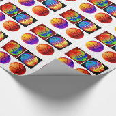 Pop Art Basketbal Wrapping Papier (Hoek)