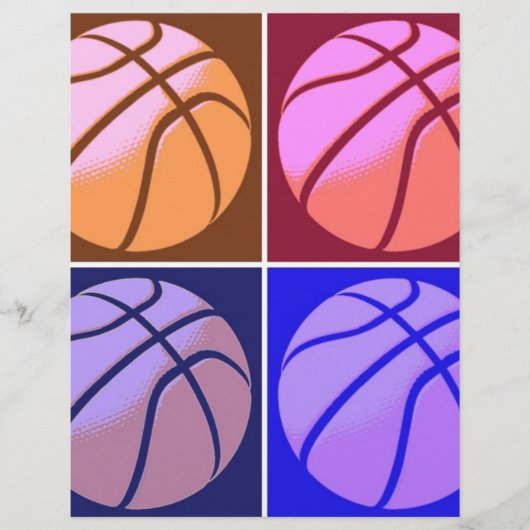 Pop Art Basketball (Voorkant)