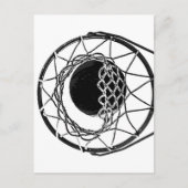 Pop Art Basketball Briefkaart (Voorkant)