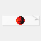 Pop Art Basketball Bumpersticker (Voorkant)