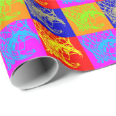 Pop Art Basketball Cadeaupapier (Rol Hoek)