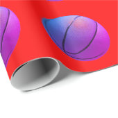 Pop Art Basketball Cadeaupapier (Rol Hoek)