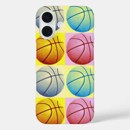 Pop Art Basketball Case-Mate iPhone Case (Achterkant)