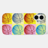 Pop Art Basketball Case-Mate iPhone Case (Achterkant (horizontaal))
