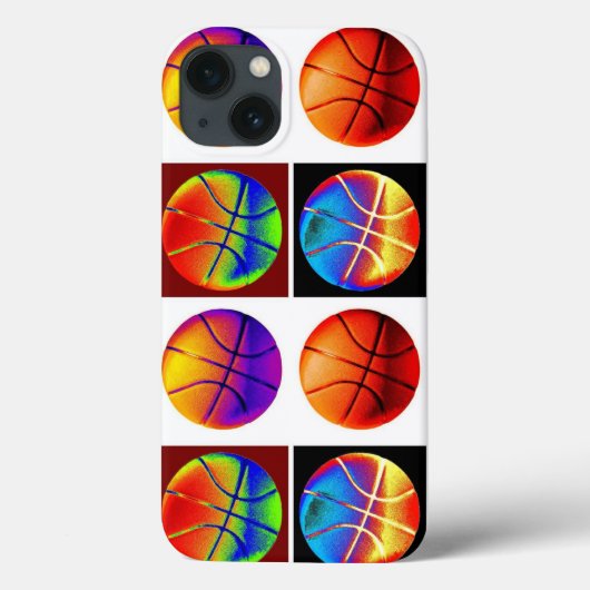 Pop Art Basketball Case-Mate iPhone Case (Achterkant)