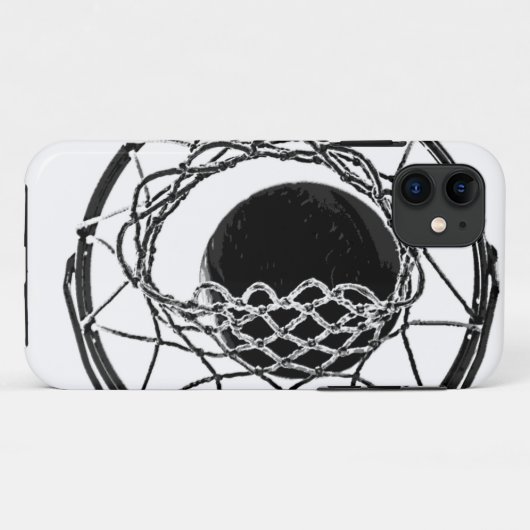 Pop Art Basketball Case-Mate iPhone Case (Achterkant (horizontaal))