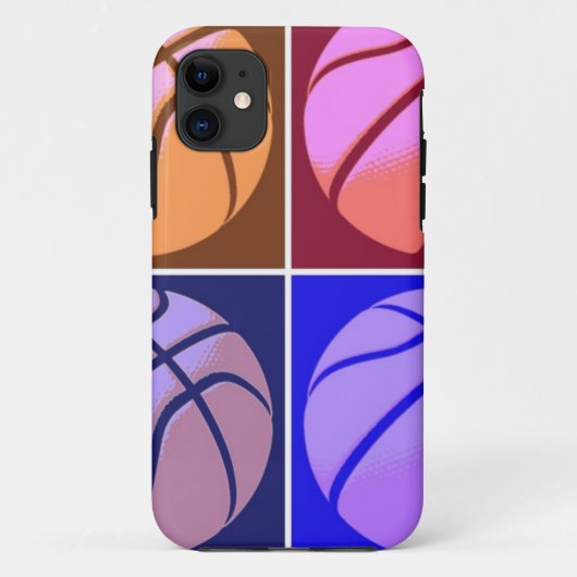 Pop Art Basketball Case-Mate iPhone Case (Achterkant)