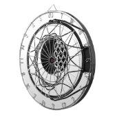 Pop Art Basketball Dartbord (Voorkant Rechts)