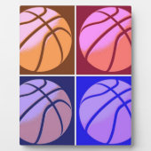 Pop Art Basketball Fotoplaat (Voorkant)