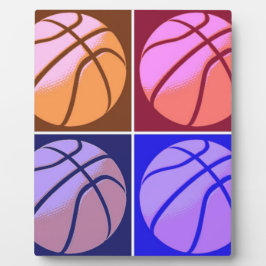 Pop Art Basketball Fotoplaat