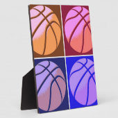 Pop Art Basketball Fotoplaat (Zijkant)