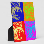 Pop Art Basketball Fotoplaat (Zijkant)