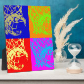 Pop Art Basketball Fotoplaat (Zijkant)