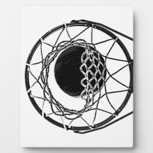 Pop Art Basketball Fotoplaat
