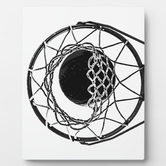Pop Art Basketball Fotoplaat (Voorkant)