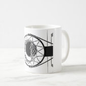 Pop Art Basketball Koffiemok (Voorkant rechts)