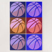 Pop Art Basketball Legpuzzel (Verticaal)