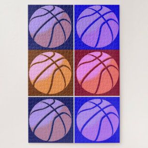 Pop Art Basketball Legpuzzel