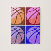Pop Art Basketball Legpuzzel (Verticaal)