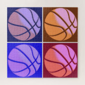 Pop Art Basketball Legpuzzel (Horizontaal)