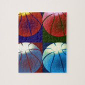 Pop Art Basketball Legpuzzel (Verticaal)