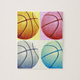 Pop Art Basketball Legpuzzel